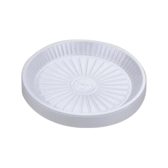 Round Plastic Plate White big