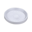 Round Plastic Plate White big