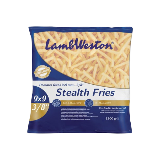 لامب وستون بطاطس ستلث بالقشرة 9*9