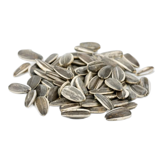 Sunflower seeds with shells