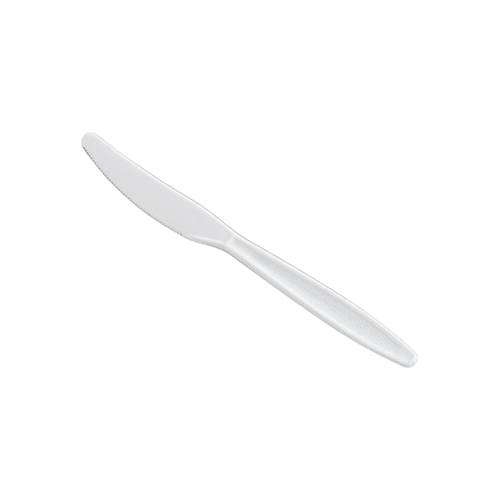 Plastic Knife White