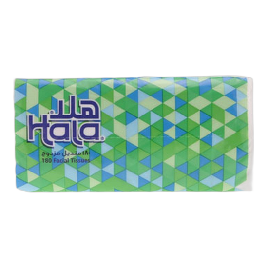 Hala Facial Tissue Value Pack 180 Sheets