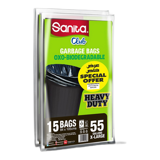 Sanita Club Garbage bag 55Gal