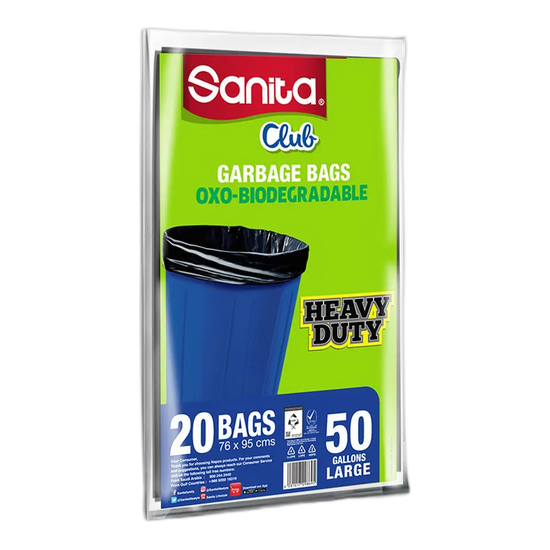 Sanita Club Garbage Bags 50 Gallons