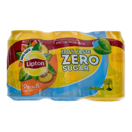 Lipton Ice Tea Zero Peach Flavor
