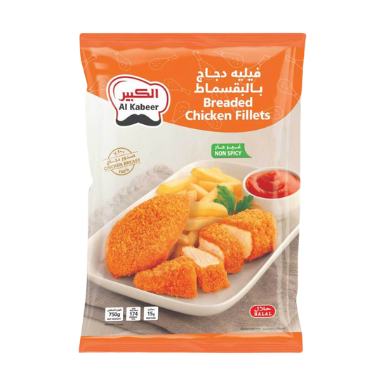 AL Kabeer Breaded Chicken Fillet Regular