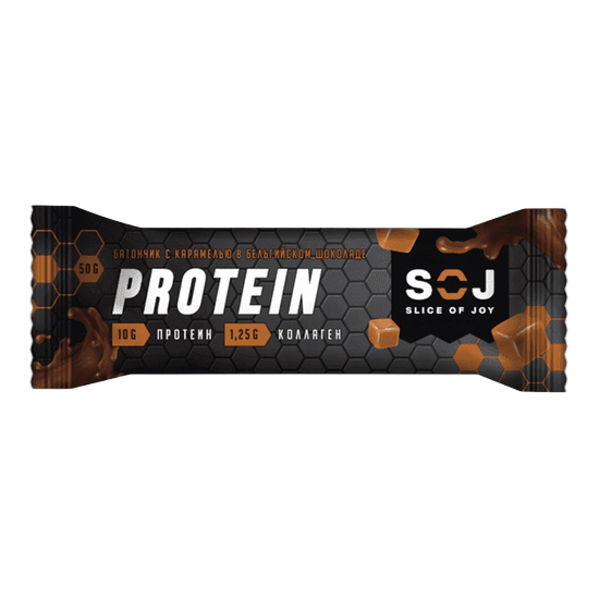 SOJ Protein Bar With Salted Caramel