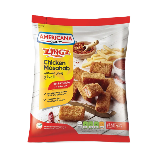 Americana Zingz Chicken Mohasab- Hot & Crunchy