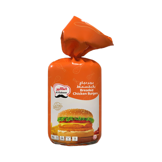 AL Kabeer Breaded Chicken Burger Jumbo