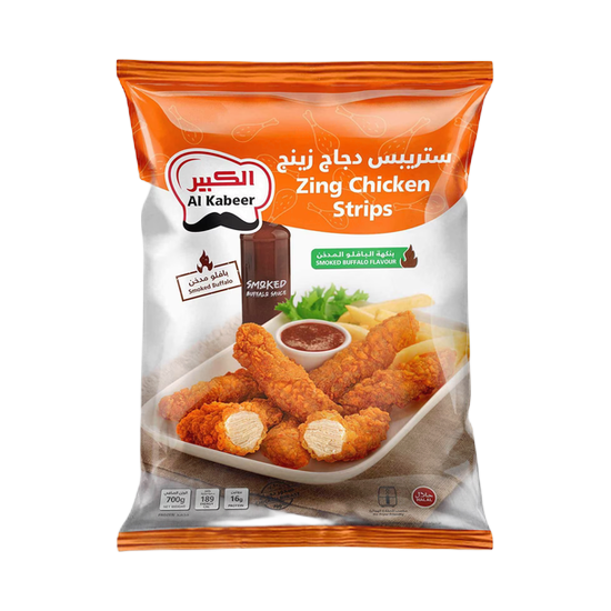 AL Kabeer Zing Chicken Strips Smoked Bufflao