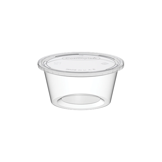 Gasco Plastic Sauce Containers transparent 2 oz