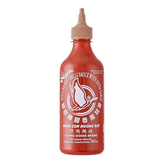 Flying Goose Sriracha Chilli Sauce Less Garlic