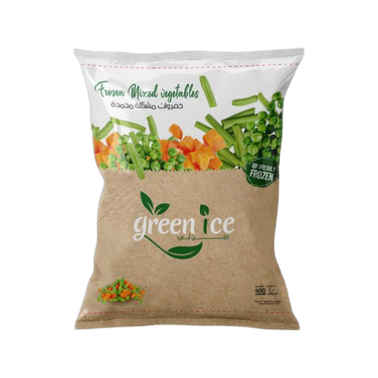 Green ice Mixed Vegetables