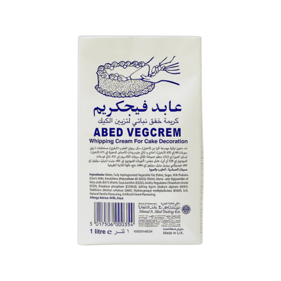 Abed Vegcrem Whipping cream