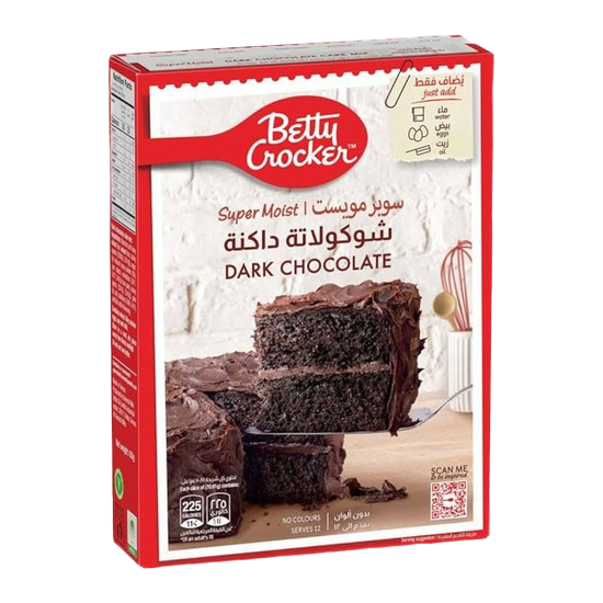 بيتي كروكر خليط كيك بالشوكولاتة الداكنة