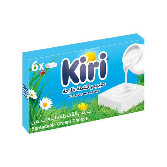 كيري جبنة بالقشطة 6 قطع