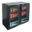 Golden ice Back Bar 2-Door Beverage Display Refrigerator