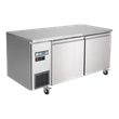 Golden ice stainless steel freezer, 1.5 meters