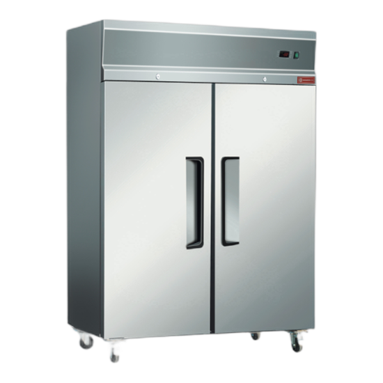 Golden ice Upright Stainless Steel Freezer – 2 Doors – 1476 L