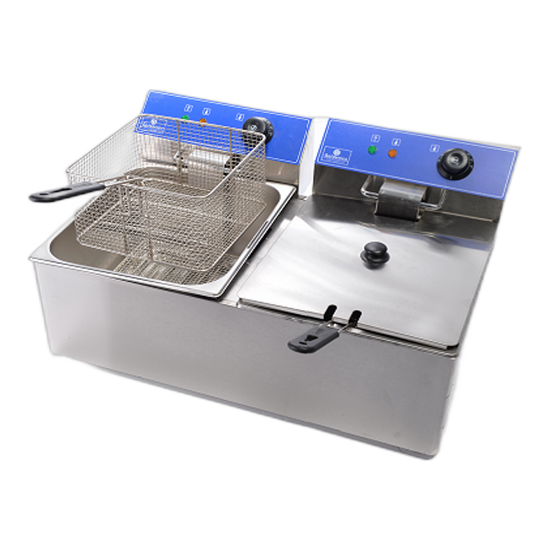 Golden ice Double Tank Electric Fryer (11 Liters Per Tank)
