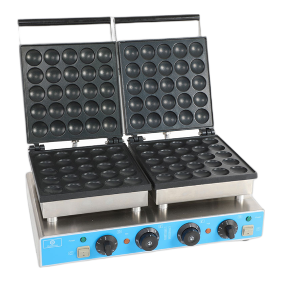 Golden ice Pancake maker 50 pieces 2 pieces with cover