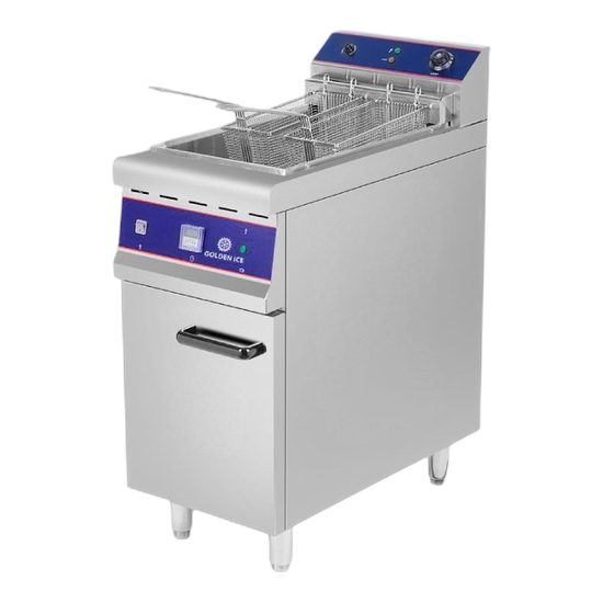 جولدن ايس قلاية مطاعم حوض واحد بالكهرباء سعة 30 لتر