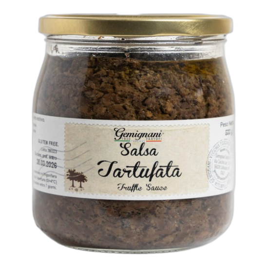 جيميناني صلصة الفطر والكمأة