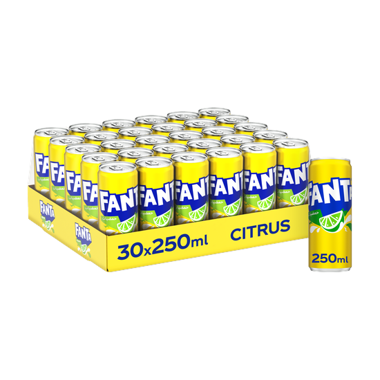 Fanta Citrus Soft Drink can