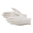 قفازات بيضاء كبيرة