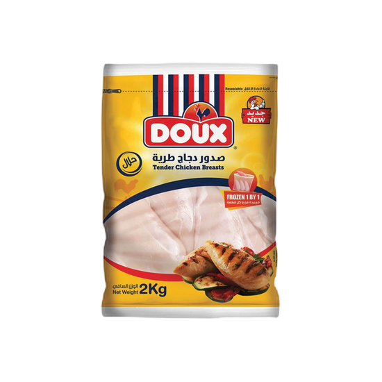 DOUX CHICKEN BREAST TENDERIZED  5*2 KG