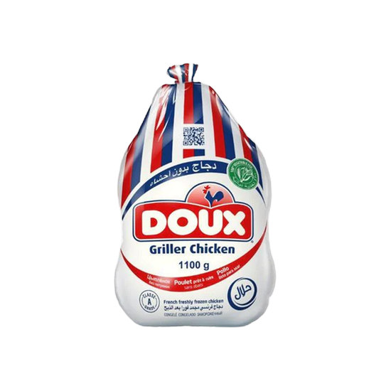 DOUX WHOLE CHICKEN 10*1100 GM