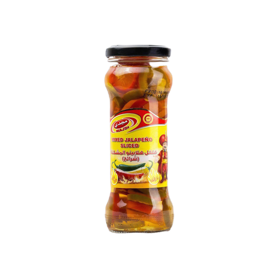 MAJDI MIXED JALAPENO SLICED